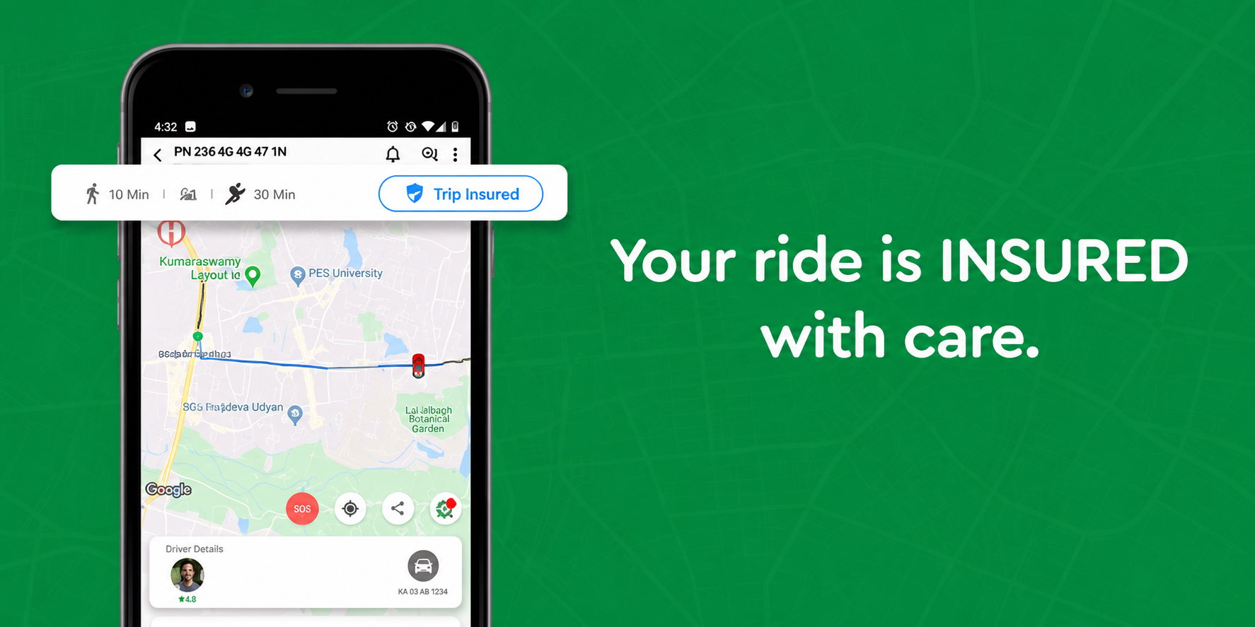 Ride insurance concept